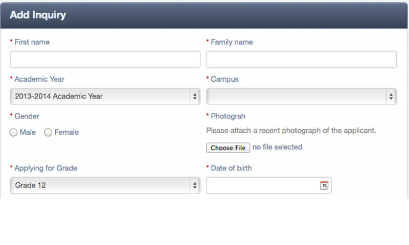 Adding Inquiries as an Admin