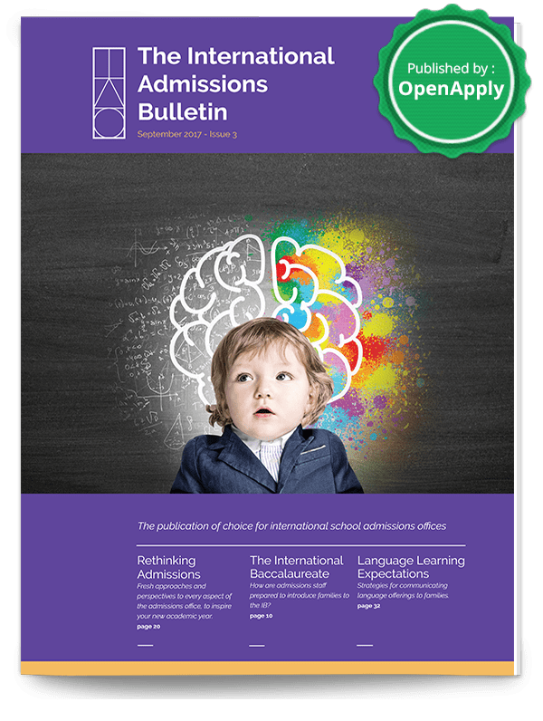 International Admissions Bulletin: Issue 3